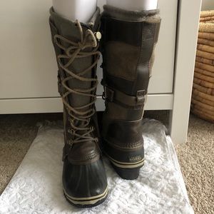 Women’s Sorel Olive Carly Conquest Lined Tall Boot